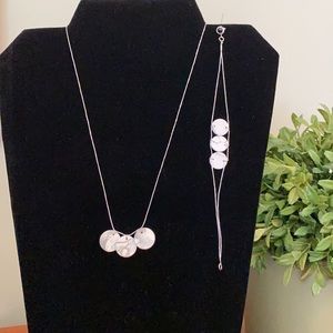 COS Necklace & Bracelet Set